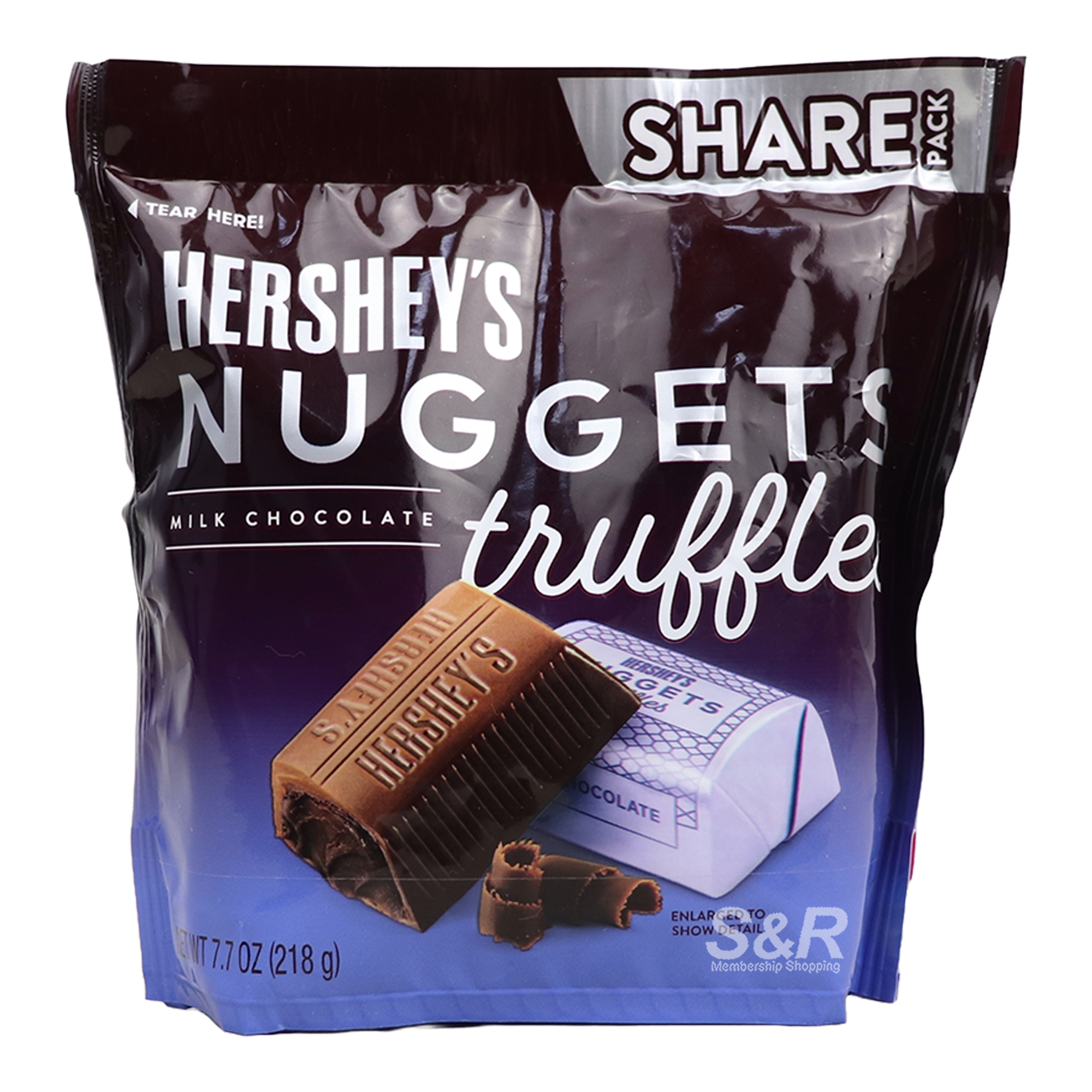 Hershey's Nuggets Milk Chocolate Truffle 218g Hershey's Nuggets Milk Chocolate Truffle 218g